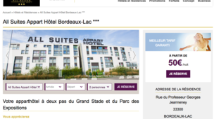 All Suites Appart Hôtel Bordeaux Lac